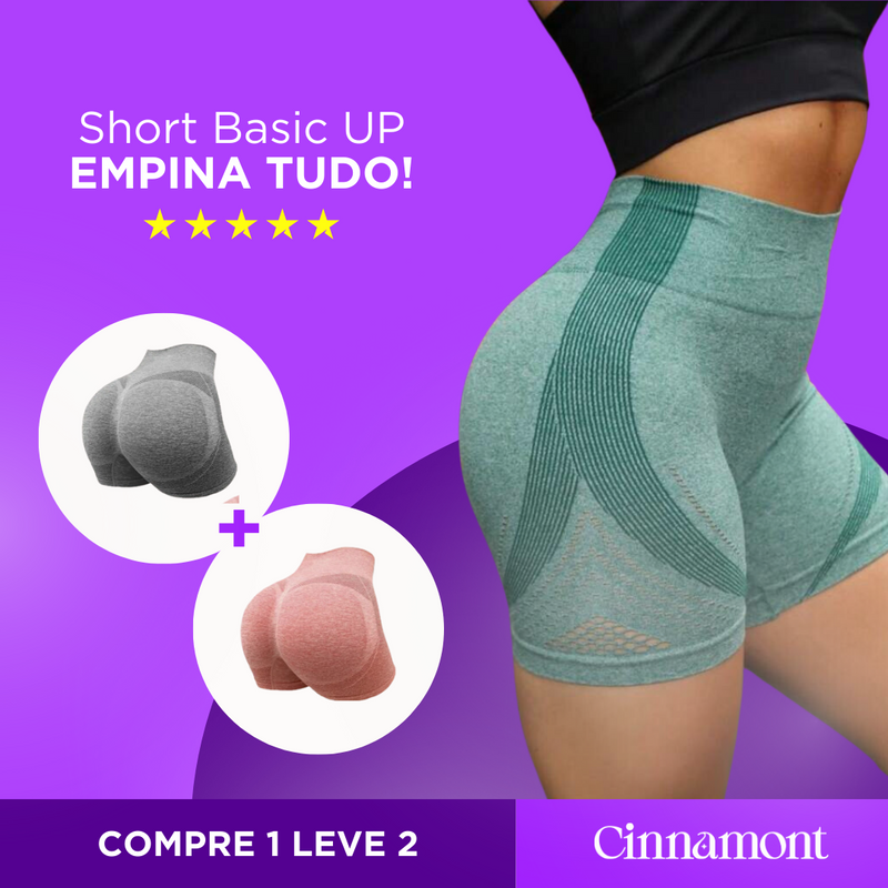 SHORT BASIC UP®  - Empina Tudo (COMPRE 1 LEVE 2)